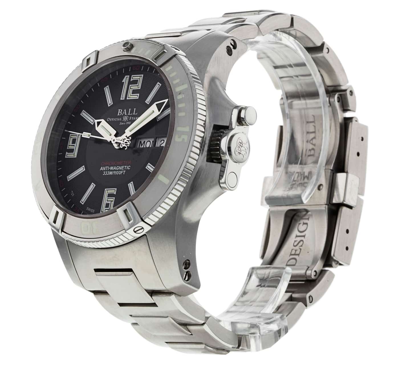 Pre Owned Ball Engineer Hydrocarbon Spacemaster DM2036A SCAJ BK